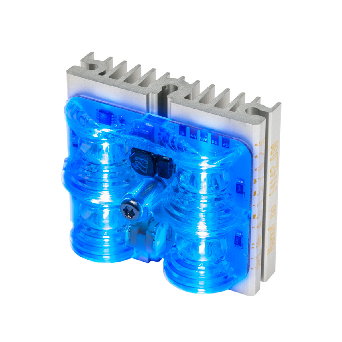 L51 4-LED 46×42 blå