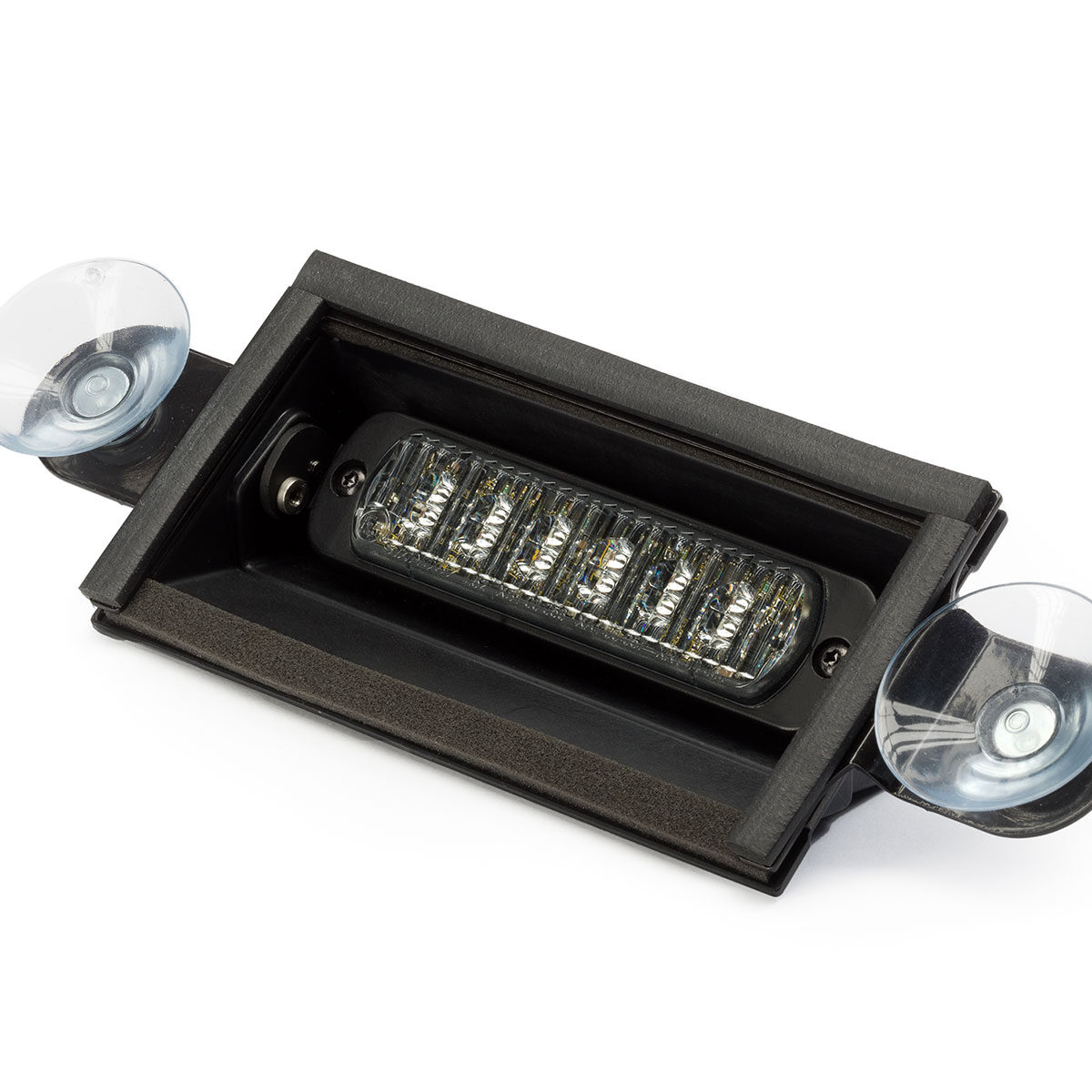 L52 Lampehus frontrute sugekoppfeste