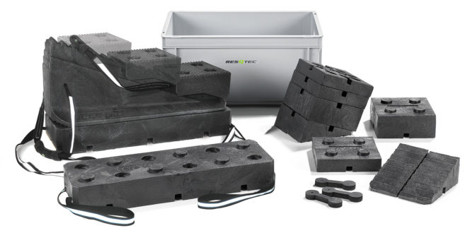 Stabilisering Resqtec Cribbing Blocks