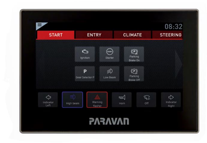 Display Touch - Paravan