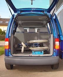 Innlasting av rullestol - Rausch Ladeboy/Ladeboy S