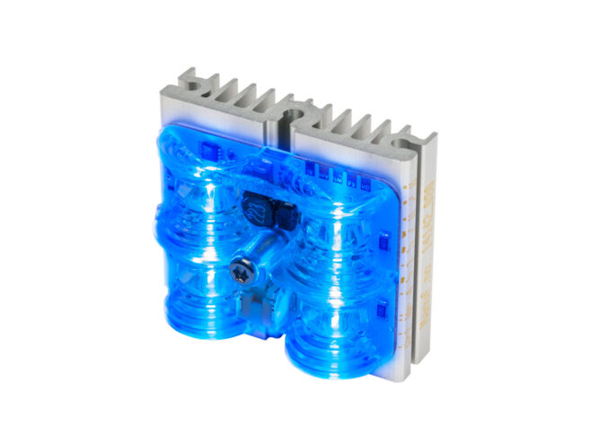 L51 4-LED 46×42 blå