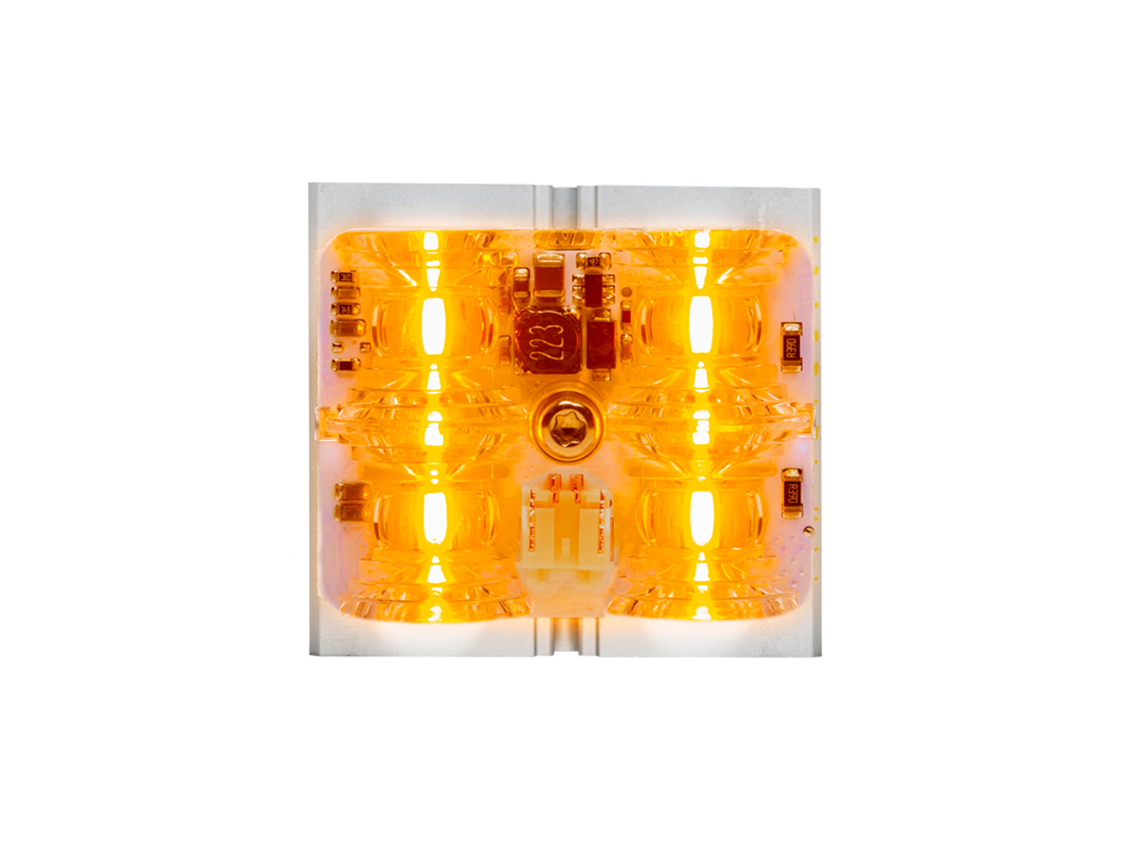 L51 4-LED 46×42 gul - Image 3