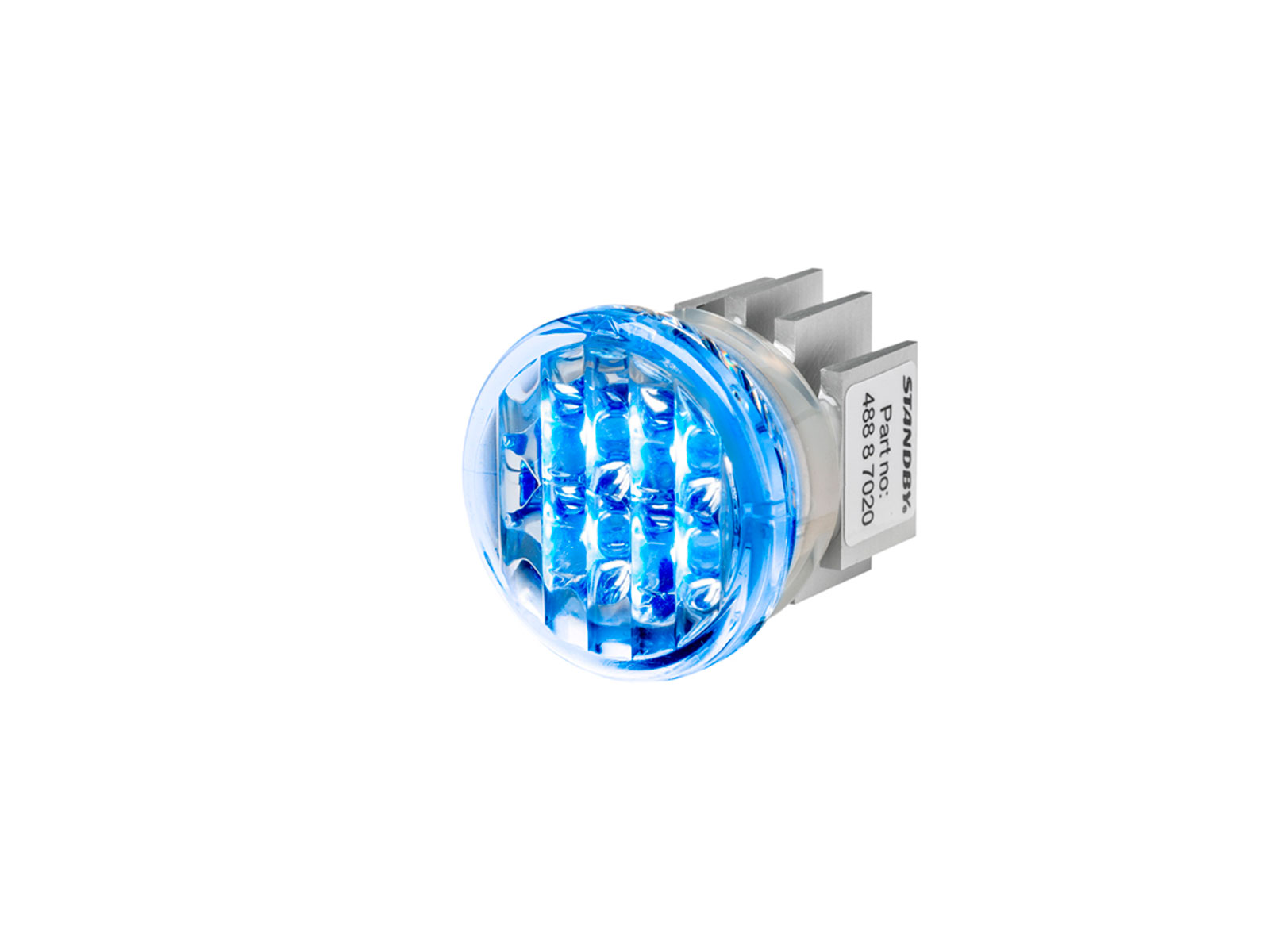 L88 Lampe Blå